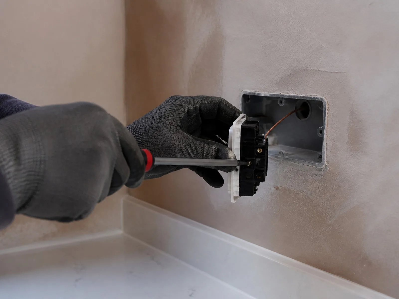 Socket installation by Reid Electrical Services